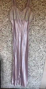 Vintage Y2K All That Jazz Pink Glitter Gown Sz 7/8 Prom Pageant Made in USA - Picture 1 of 5