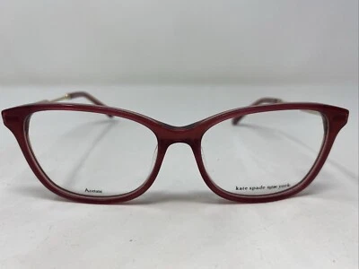 Marco de gafas Kate Spade New York GAEL LHF 53-15-140 rojo baya borde completo B23 Foto 1 de 4