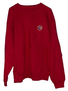 Vintage Bob Hope Chrysler Golf Classic Adult Medium Sweatshirt Mens Red EUC - Imagen 1 de 3