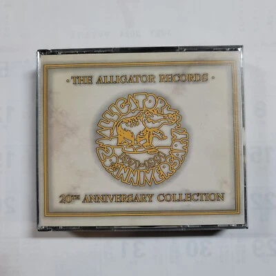 The Alligator Records 20th Anniversary Collection By Various (2CD Box Set, 1991) Foto 1 de 4
