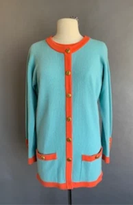Vintage Chanel Boutique cashmere 2 piece sweater set - Picture 1 of 4