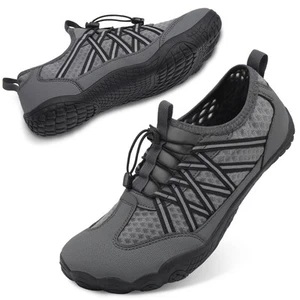 Barefoot Water Shoes for Women Men Wide Toe Box Lightweight Quick Dry Aqua So... - Picture 1 of 7