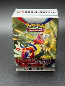 Pokemon Scarlet & Violet Build & Battle Box - EMPTY BOX ONLY - Picture 1 of 5