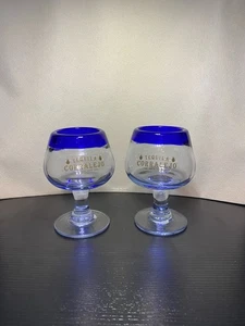 Set of 2 CORAZON Tequila Shot Sipper Glasses Blown Glass - Picture 1 of 4