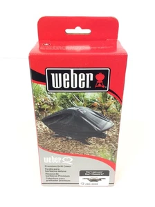 NEW Weber 7111 Premium Grill Cover For Q 200/2000 Series, 15" x 33" x 19.5" QTY - Picture 1 of 8