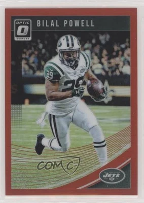 2018 Donruss Optic Red Prizm /99 Bilal Powell #75 - Image 1 of 2