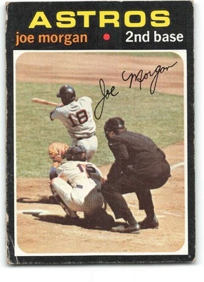 1971 Topps #264 Joe Morgan G Good Astros  ID:320131 - Image 1 of 2