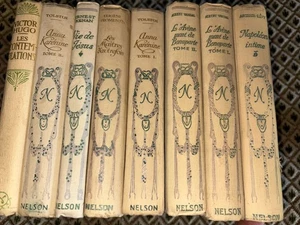 Konvolut 8 Bücher Verlag Nelson Tostoi Renan Fromentin… - Bild 1 von 3