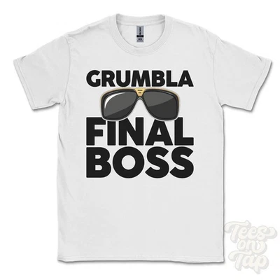 CAMISETA GRUMBLA FINAL BOSS Divertida Regalo Navidad Cornwall Sancreed Inglaterra Ibiza - Imagen 1 de 2