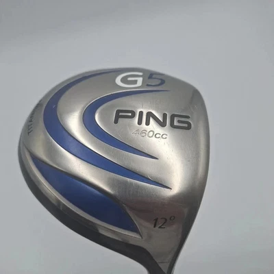 Controlador de titanio Ping G5 12° - eje Pro Launch azul 65 R para diestros 45,5 pulgadas Foto 1 de 4