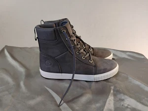 Timberland Womens Sneaker Boots Size 9 Skyla Bay 6 Inch Dark Grey Nubuck Casual - Picture 1 of 12