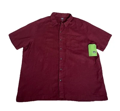REI shirt Men's XXL Hemp blend Back Step chore Work pocket lightweight - Image 1 of 4
