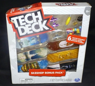 NUEVO Tech Deck Finger Skateboards APRIL Sk8shop Bonus Pack #6028845 /#20140995 Foto 1 de 4