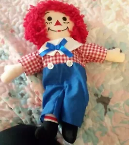 Vintage schöne saubere Raggedy Andy 12" Puppenmütze Kleidung Applaus - Bild 1 von 5