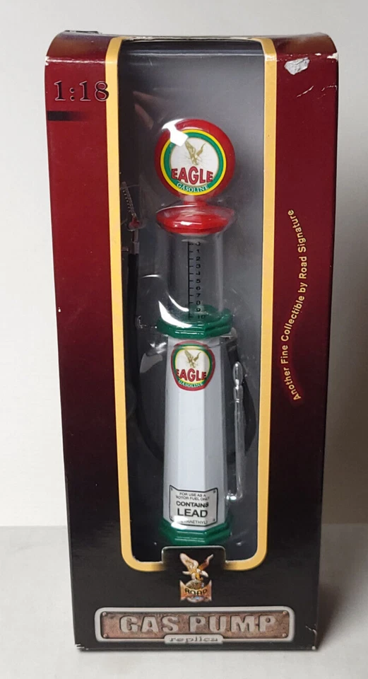 Road Signature Eagle Gas Pump replica  1/18 - Image 1 of 1