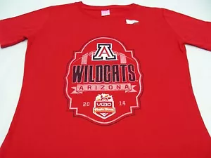 ARIZONA WILDCATS - RED - LAT SPORTSWEAR - LADIES SMALL SIZE T SHIRT! - Picture 1 of 6