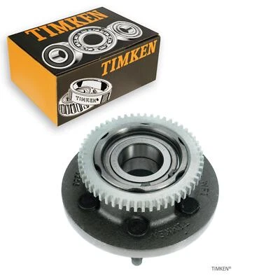 Conjunto de cojinete de rueda y buje delantero Timken para Dodge Durango 1999-2003 tracción trasera Foto 1 de 4