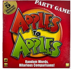 APPLES TO APPLES Party Game by Mattel (12yrs+) 2010 ~ Complete