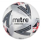 Mitre Ultimatch Size 4 Futsal Indoor Ball - White/Black/Red Quality Football