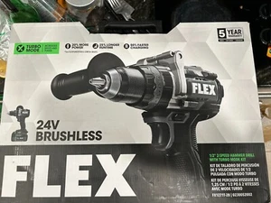Flex FX1271T-2B 24V 1/2" 2 Speed Cordless Hammer Drill Driver w/ Turbo Mode Kit - Picture 1 of 4