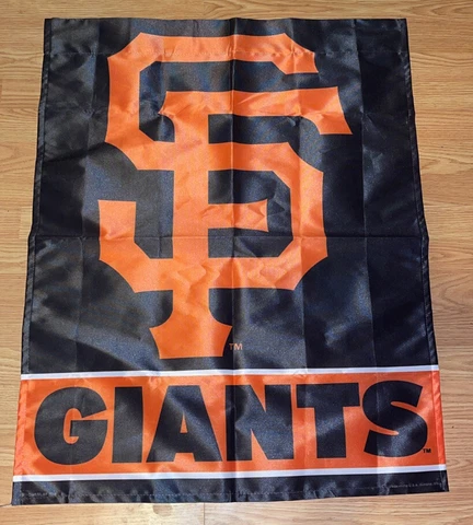 San Francisco Giants Garden Flag and Yard Banner Or Wall Hanging Man Cave Cover