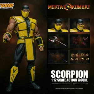 Mortal Combat 3 Scorpion 6" Action Figure 1/12 Scale Storm Toys Collect Official - Picture 1 of 12
