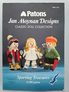 SPORTING TREASURES Classic Collection 8ply - JAN MOYNAN DESIGNS Knit.Pattern 315 - Picture 1 of 2