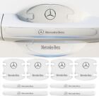8Pcs for Mercedes Benz Door Handle Protector Stickers Clear Silicone Accessories