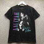 Aaliyah One In A Million Music T-Shirt Women's XS Short Sleeve Graphic Black 
