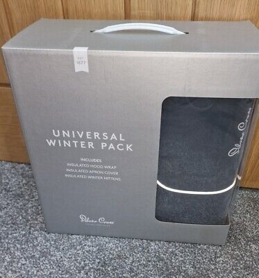Silver Cross Universal Winter Pack  Hood Wrap, Apron Cover, Mittens Brand New • 65£