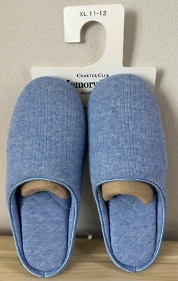 Zapatillas Charter Club X-Large Us 11-12 con memoria azules Foto 1 de 4