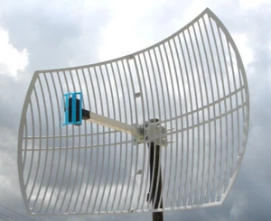 2.4GHz 802.11 24dBi WiFi Parabolic Grid Antenna USA parts 2.3 2.5GHz Mailed - Picture 1 of 4