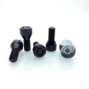 1 Set New Wheel Lock Set Anti Theft Lug Nuts Bolt For BMW M14*1.25 36136792851 - Picture 1 of 7
