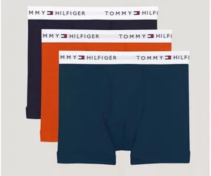 TOMMY HILFIGER Men’s Cotton Classics 3-Pack Trunk Sz Medium - Picture 1 of 6
