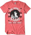 Scarface The World Is Yours T-shirt rosso/heather