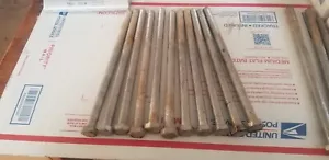 11,hex Stainless steel Bolts 1/2-11×9" 3 Inches of thread Used But In Good Shape - Picture 1 of 2