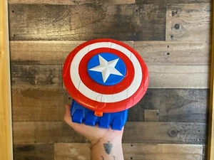 Captain America Shield Toy Gun Hasbro Nerf Darts Marvel Super Hero 2021 Kids - Picture 1 of 7