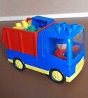 LEGO DUPLO 2606 Vintage Dump Truck Set Complete 1997