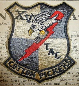 USAF PATCH - Cotton Pickers - 15th Tactical Air Command - Vietnam War - Z.469 - Picture 1 of 2