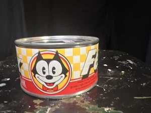 Vintage 1983 Felix die Katze Futter Werbung Münze Dose Sparschwein postfrisch 1980er NOS - Bild 1 von 10
