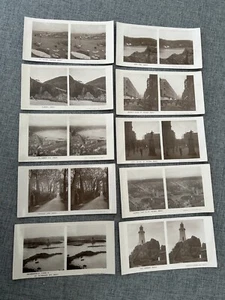 JERSEY CHANNEL ISLANDS STEROSKOPISCHE KARTEN X 8 RESTPOSTEN - Bild 1 von 3