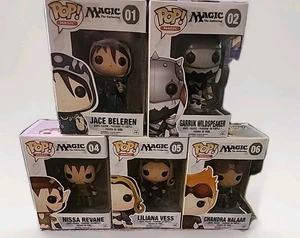Magic the Gathering Funko Pop Lot 1, 2, 4, 5, 6 Planeswalker Set MTG Vault - Picture 1 of 7
