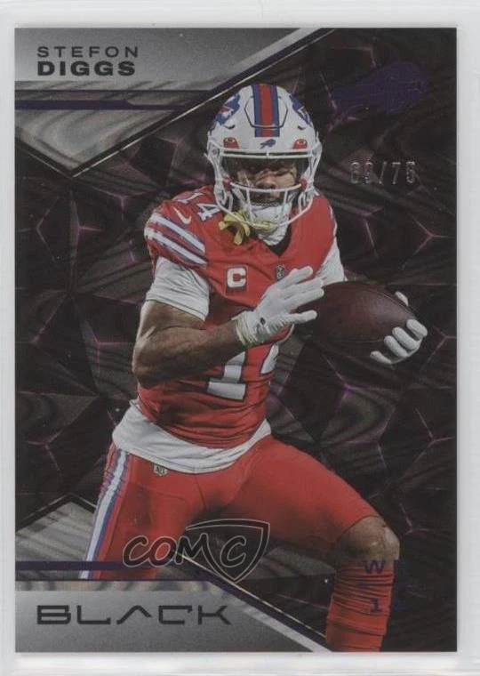2023 Panini Black Royal /75 Stefon Diggs #17 - Image 1 of 2