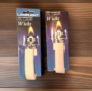 Pack of 2 Lamplight Farms Oil Lamp Wicks B9996 (NEW) - Picture 1 of 4