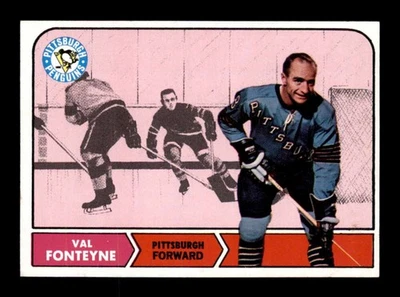 1968 Topps #109 Val Fonteyne   NM/NM+ X3372518 - Image 1 of 3