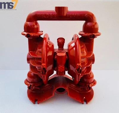 WILDEN PUMP 4 ALUMINIUM 1-1/2" AIR OPERATED DOUBLE DIAPHRAGM/ TRANSFER PUMP #2 - Image 1 of 4