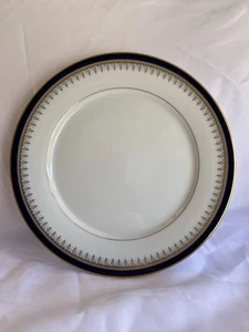 Noritake Legacy GRAND MONARCH 3595 Cobalt & Gold Dinner Plate 10 1/2” - Picture 1 of 5