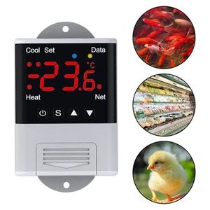 Smart WiFi Temperature Controller for Aquarium Heating and Cooling System - Picture 1 of 36