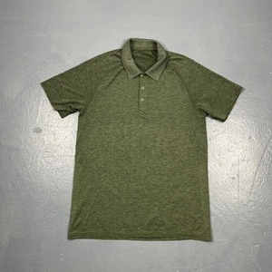 Lululemon Men’s Performance Polo Shirt Green Medium SS Golf Casual Men’s - Bild 1 von 8