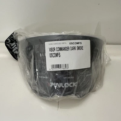 Visiera Casco Airoh Commander Dark Smoke 05COMFS  - Imagen 1 de 4